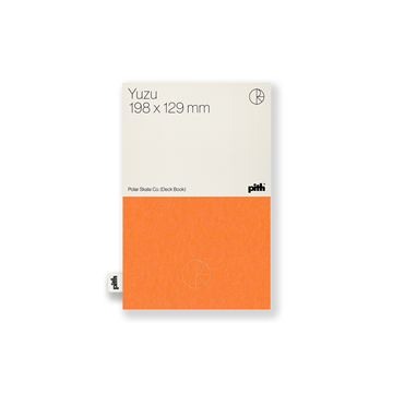 Polar Skate Co Yuzu Deck Book Orange